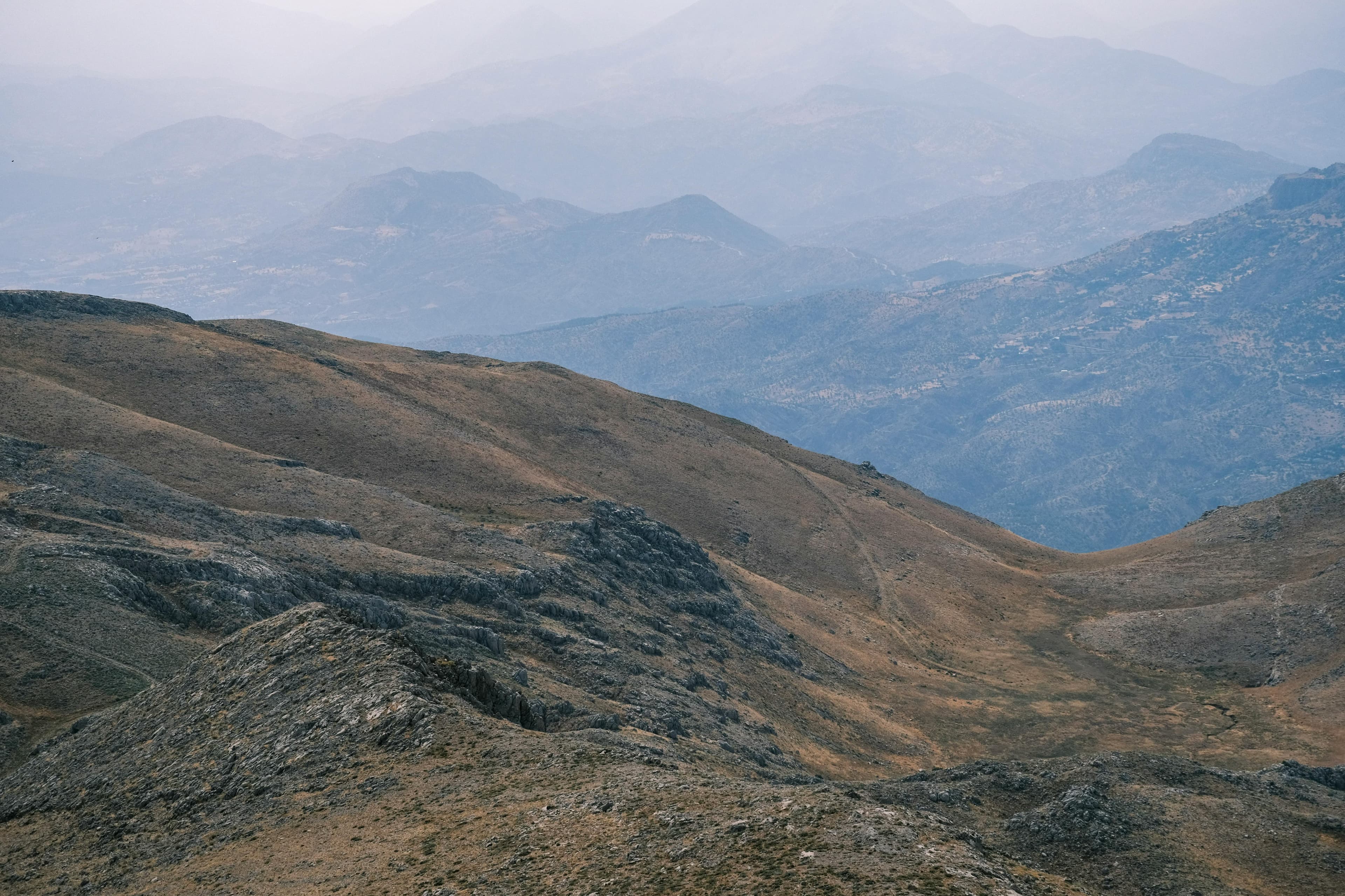 Paysage de haute montagne dans les Pyrénées
